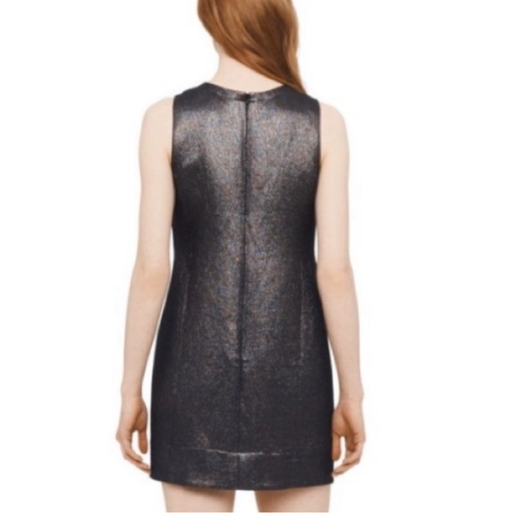 Club Monaco Fallon Metallic Dress Size 6 - Picture 2 of 11